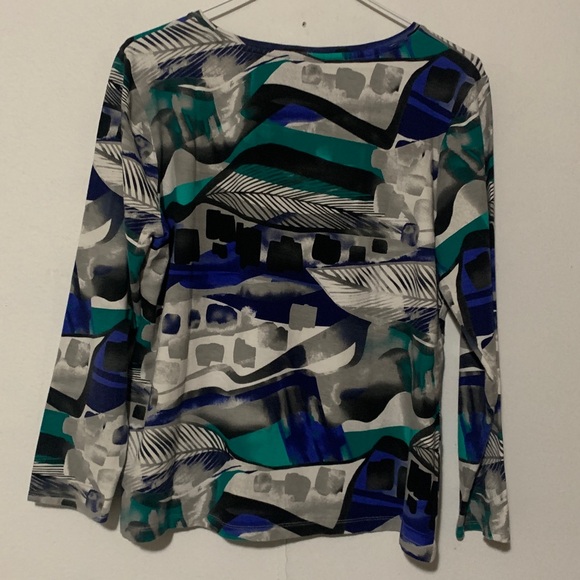 Chico's Multicolor Patterned Top - Picture 5 of 6